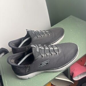 Skechers Men's Slip-ins Summits High Range Shoes Black WIDE Size: 11.5